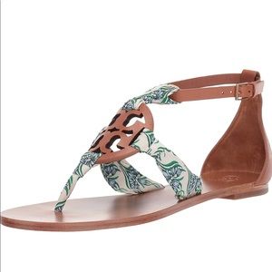 Tory Burch Miller scarf sandal 11